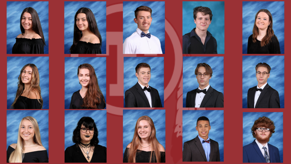 Central High School's outstanding students for Q4