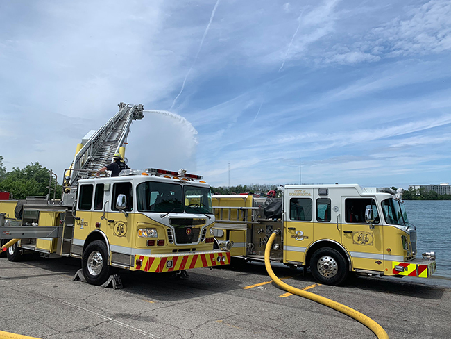 Fire department puts together fire safety video
