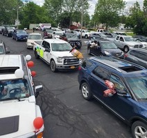 5th Grade Moving Up Day celebrated with car parade